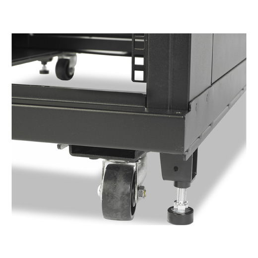 APC NetShelter SV, Server Rack Enclosure, 42U, Black, 2057H x 800W x 1060D mm with Roof, Castors, Feet, 4 Brackets, Bottom and Side Panels