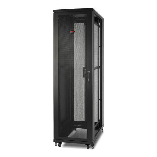 NetShelter SV 42U 600mm Wide x 1200mm Deep Enclosure with Sides Black