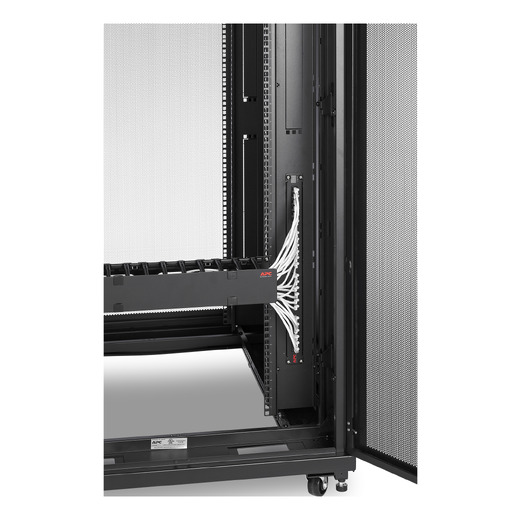 APC NetShelter SV, Server Rack Enclosure, 42U, Black, 2057H x 800W x 1060D mm with Roof, Castors, Feet, 4 Brackets, Bottom and Side Panels