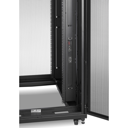 APC NetShelter SV, Server Rack Enclosure, 42U, Black, 2057H x 800W x 1060D mm with Roof, Castors, Feet, 4 Brackets, Bottom and Side Panels