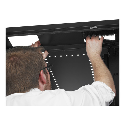 APC NetShelter SV, Server Rack Enclosure, 42U, Black, 2057H x 800W x 1060D mm with Roof, Castors, Feet, 4 Brackets, Bottom and Side Panels