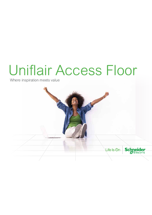 Uniflair Access Floor brochure