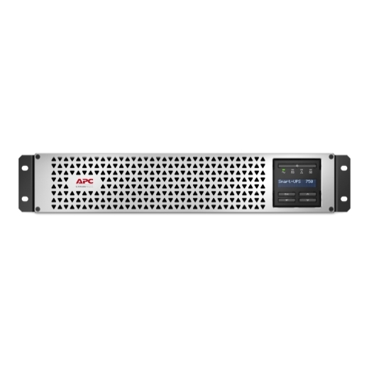 Apc Smart Ups Line Interactive 750va Lithium Ion Racktower 2u 120v 6x Nema 5 15r Outlets 2083