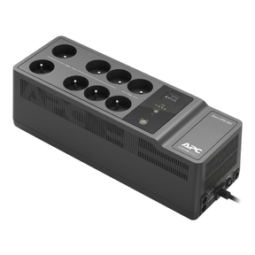 Onduleur Back-UPS BE - 650 VA - Protection & Alimentation en cas de coupure de courant - 8 Prises FR + 1 port USB type-A - multiprises