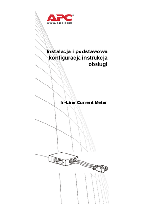 In-Line Current Meter Installation Manual