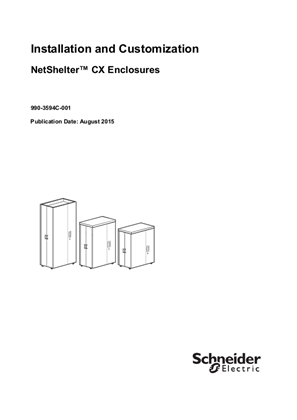 NetShelter CX Installation and Customization Manual