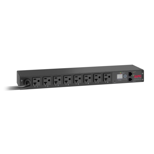 Rack PDU, Switched, 1U, 20A, 120V, (8)5-20