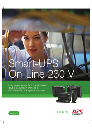 Smart-UPS On-Line SRT 2.2kVA - 10kVA Brochure 230V Models