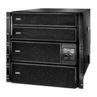 APC Smart-UPS On-Line, 10kVA/10kW,Rackmount 10U, 208V, 2x L5-20R+4x L6-20R+2x L6-30R+2x L14-30R NEMA, NMC,W/ transformer 208V/240V to 120V,W/ rail kit
