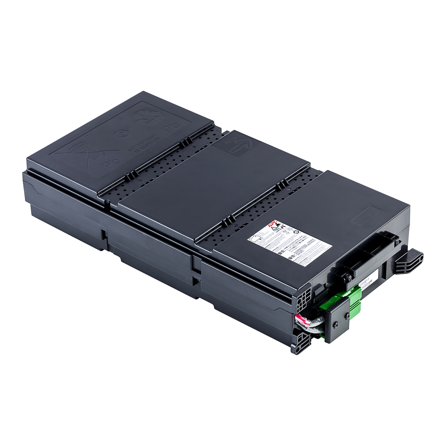 APC Replacement Battery Cartridge for Smart-UPS On-Line, 12V 5.1Ah lead-acid battery, 2-year repair or replace warranty