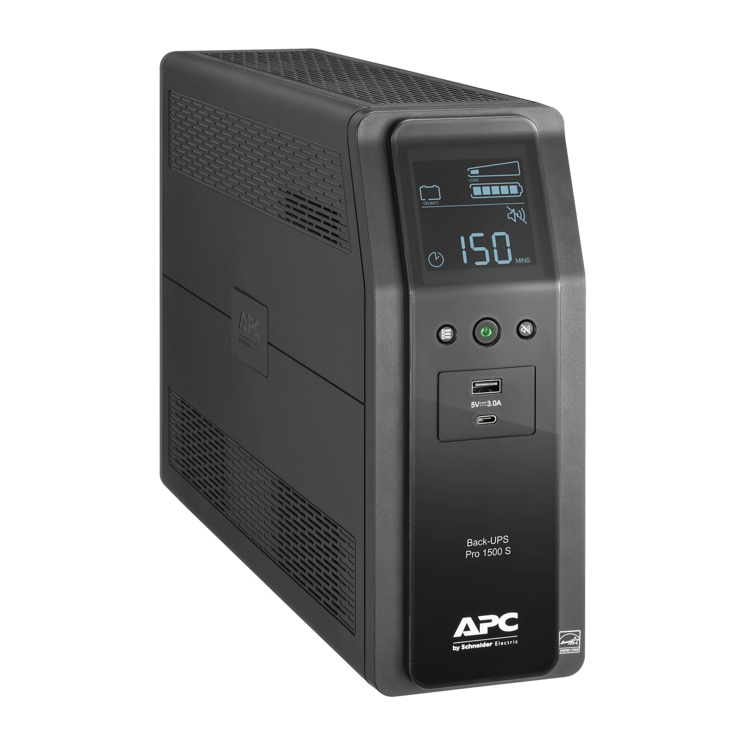 1500VA UPS Power Backup (900 Watt) - Line Interactive - 120V Input