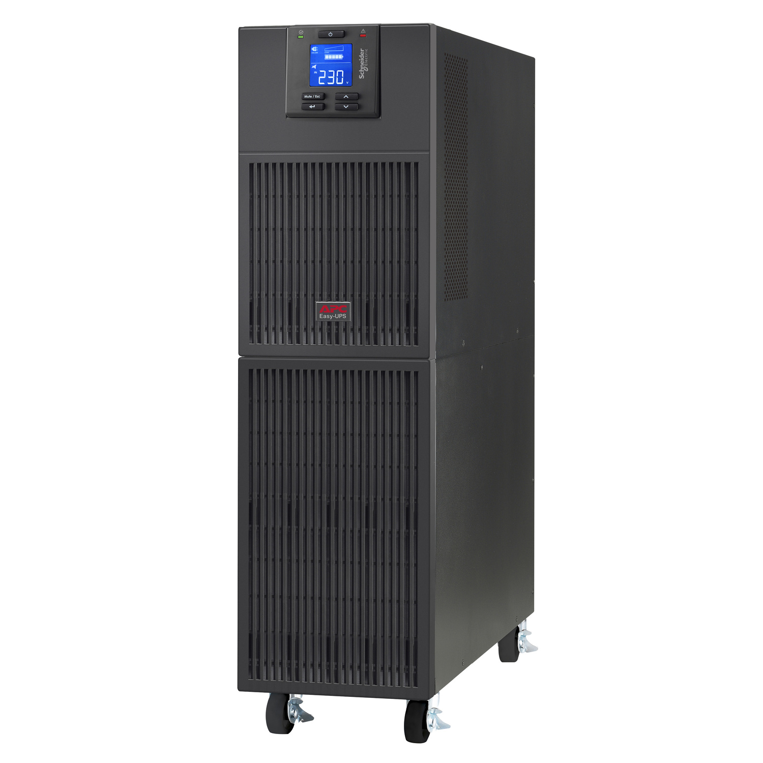 APC Easy UPS On-Line, 6kVA/6kW, Tower, 230V, Hard wire 3-wire(1P+N+E)  outlet, Intelligent Card Slot, LCD - APC Croatia