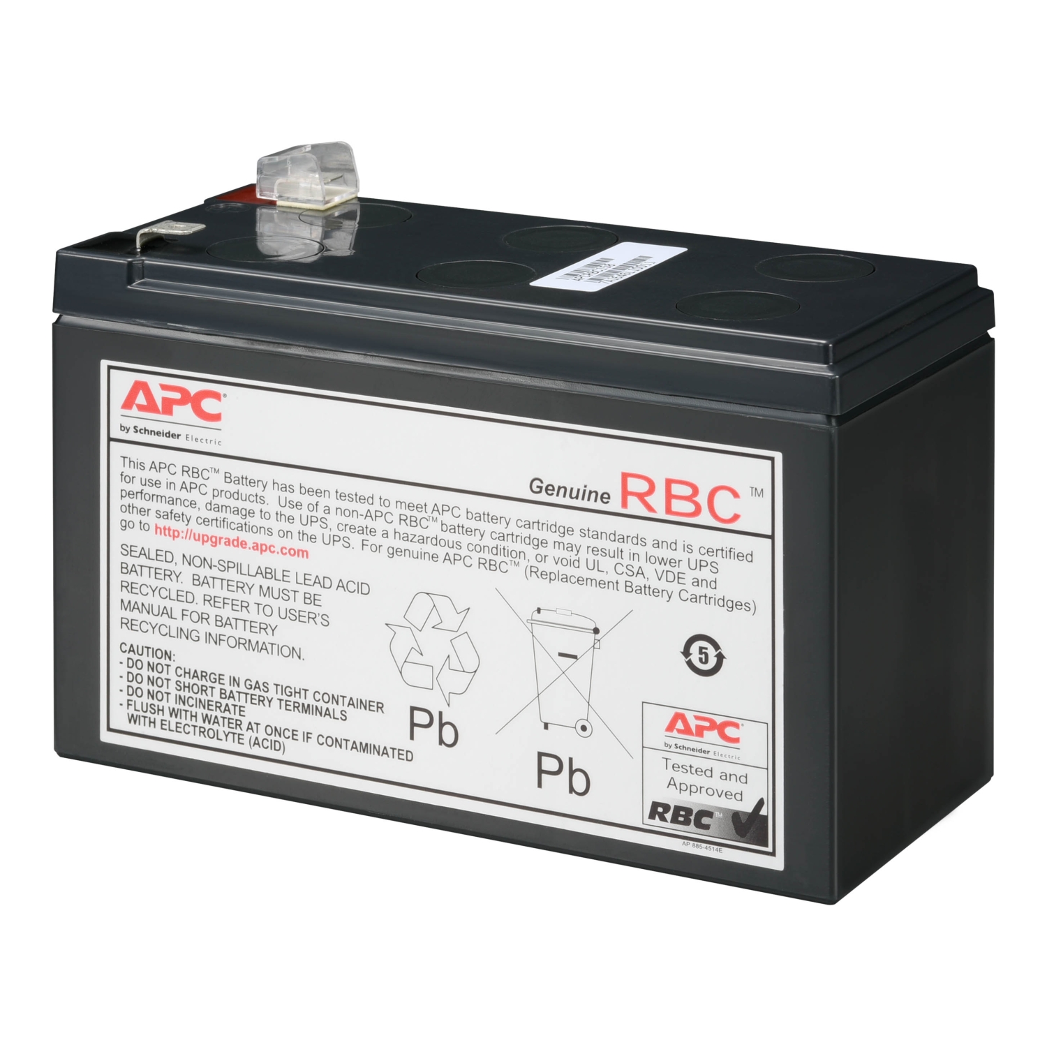 APC Replacement Battery Cartridge #164 with 2 Year Warranty