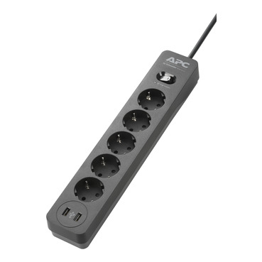  PME5U2B-GR PME5U2B-GR APC Prenaponska zaštita 5 utičnica 2 USB porta -  