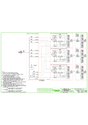 SUVTP15KH2R3M1-SD - System One Line Diagram, Dual mains with Single mains MBP input