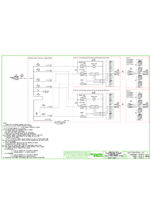 SUVTP20KH2R2M1-SD - System One Line Diagram, Dual mains with Single mains MBP input