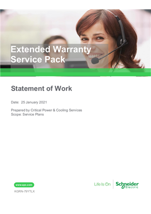 Extended Warranty Service Pack