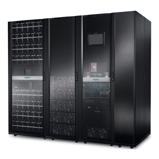 Symmetra PX 125kW Scalable to 250kW with Right Mounted Maintenance Bypass and Distribution Front Left