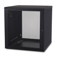 APC NetShelter 12U Wallmount Rack Cabinet Single Hinged Server Depth Unassembled