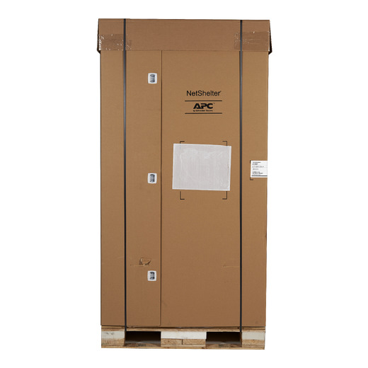 APC NetShelter SX, Server Rack Enclosure, 48U, Shock Packaging, 2000 lbs, Black, 2258H x 750W x 1200D mm