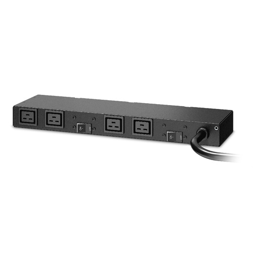 Rack PDU, Basic, 0U/1U, 208V, 30A, (4) C19