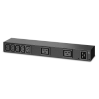 Rack PDU, Basic, 0U/1U, 100-240V/20A, 220-240V/16A, (7) C13, (2) C19
