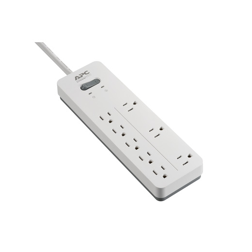 APC Home Office SurgeArrest 8 Outlets, 120V White
