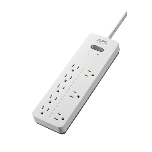 APC Home Office SurgeArrest 8 Outlets, 120V White