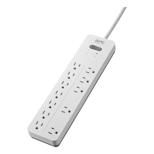 APC Home Office SurgeArrest 12 Outlets, 120V White