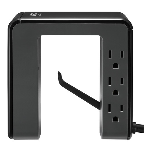 APC SurgeArrest Essential Multi-Use 6 Outlet with 4 Port 4.8A USB Charger 120V