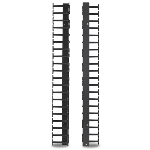 APC NetShelter Cable Management, Vertical Cable Manager, for NetShelter SX 600mm Wide 42U, Set of 2, 107 x 889 x 45 mm