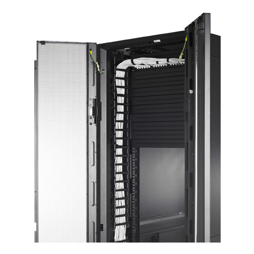 APC NetShelter Cable Management, Vertical Cable Manager, for NetShelter SX 600mm Wide 42U, Set of 2, 107 x 889 x 45 mm