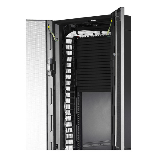 APC NetShelter Cable Management, Vertical Cable Manager, for NetShelter SX 600mm Wide 42U, Set of 2, 107 x 889 x 45 mm