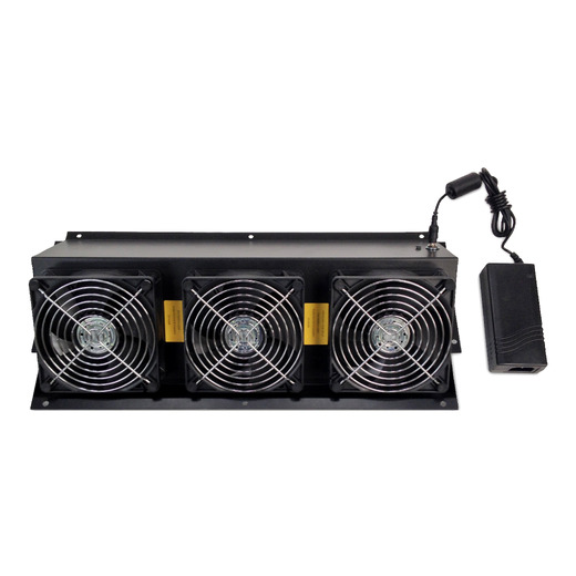 APC NetShelter CX, Fan booster Kit, Includes Replacement Power Supply and Fan Tray, Black