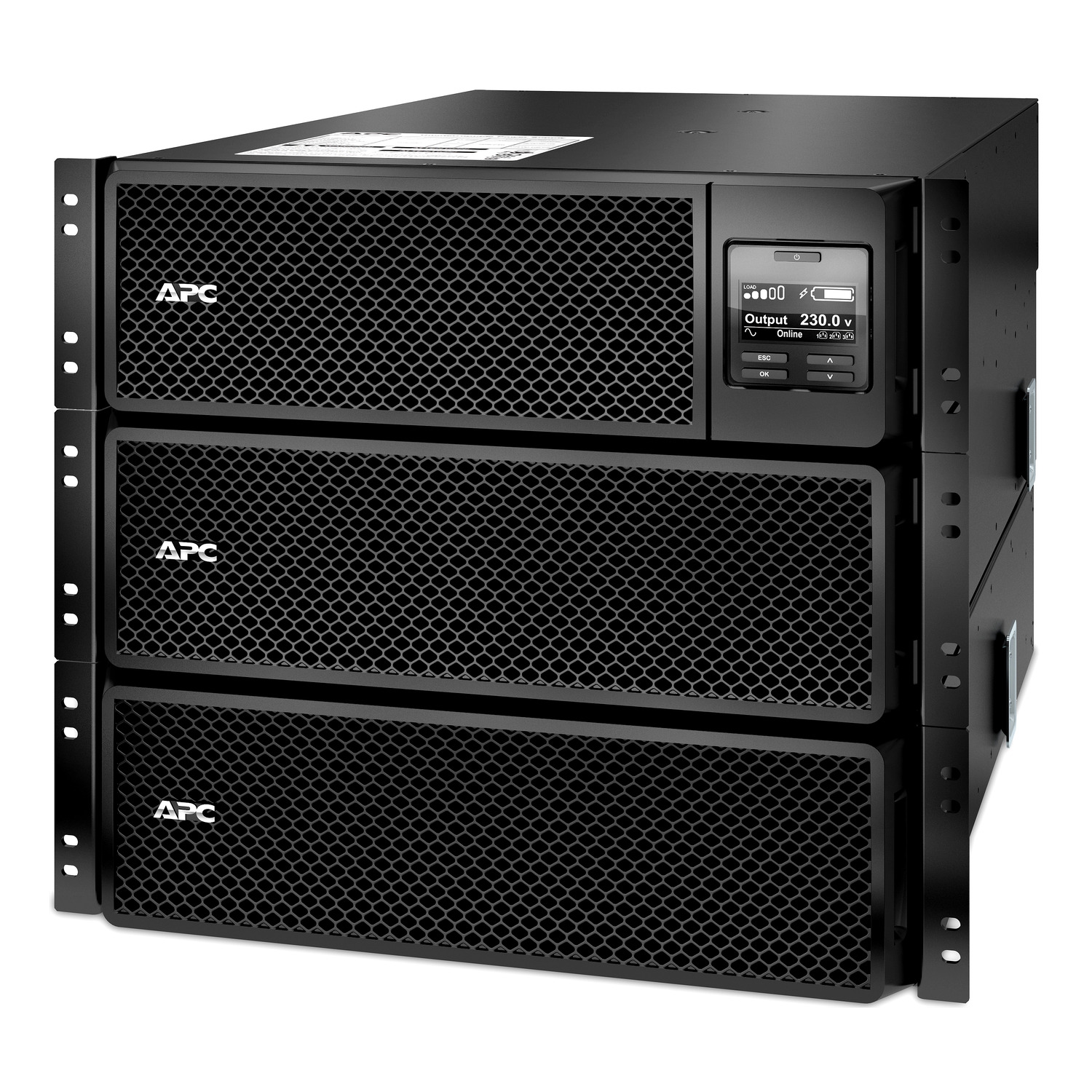 APC Smart-UPS On-Line, 10kVA/10kW, Rackmount 6U, 208V, 6x