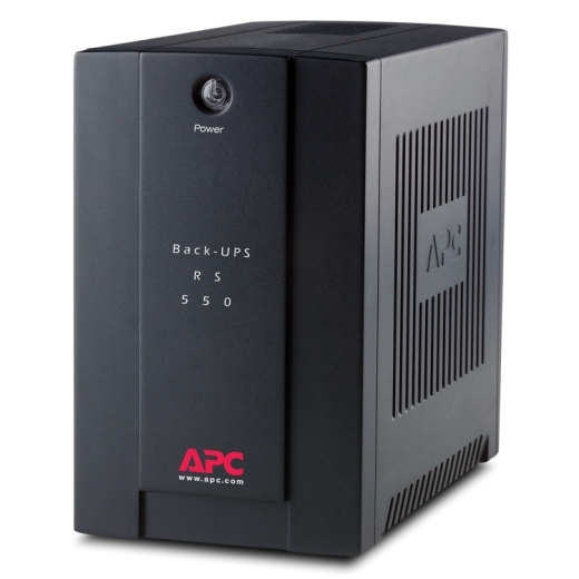 APC Back-UPS RS 550, 230V Front Left