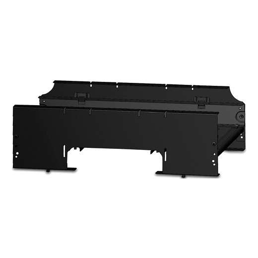 APC NetShelter Cable Management, Cable Trough, Open Bottom, Black, 597 x 191.4 x 316.2 mm
