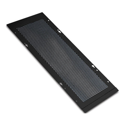 APC NetShelter Cable Management, Cable Trough, Perforated Cover, Black, 770 x 1.2 x 309.8 mm