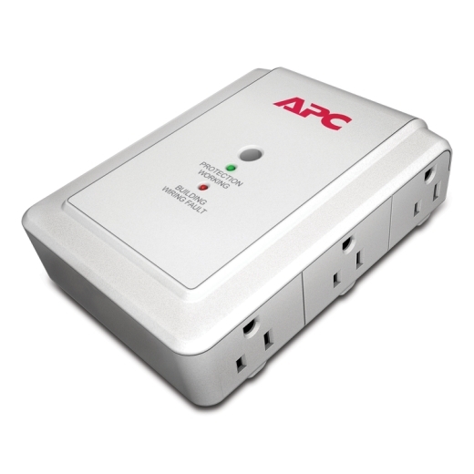 APC Essential SurgeArrest 6 Outlet Wall Mount, 120V