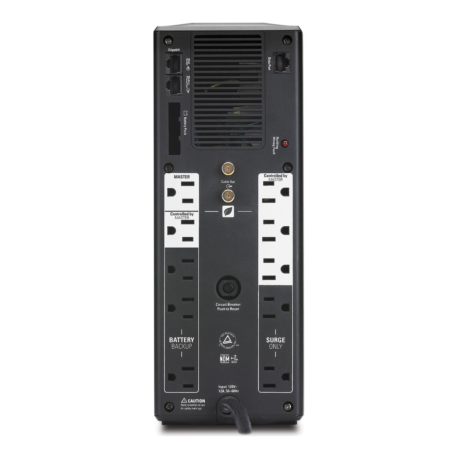 APC Back-UPS Pro BN 1500VA, 10 Outlets, 2 USB Charging Ports, AVR