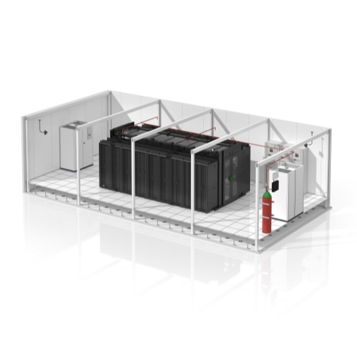 Prefab IT SmartShelter Room 6x12m Raised Floor NAM/LAM