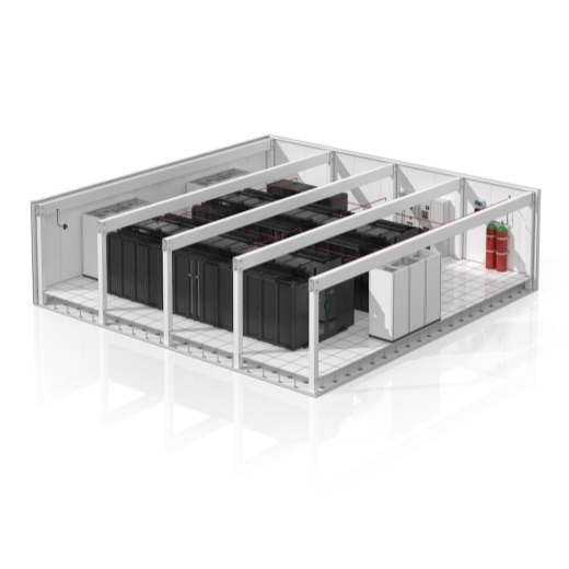 Prefab IT SmartShelter Room 12x12m Raised Floor NAM/LAM