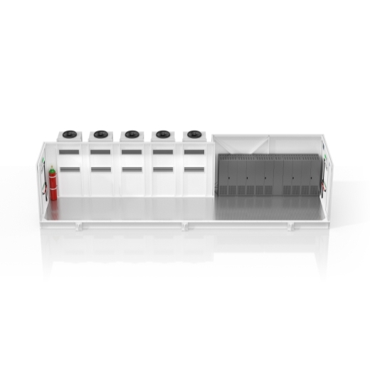 Prefabricated Power Module 1000kW 400V 50hZ with Galaxy VX