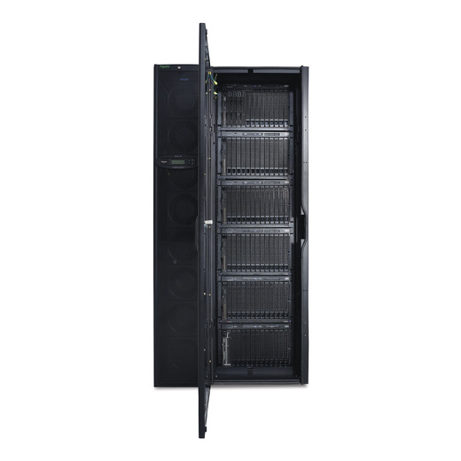 InRow SC System 1 InRow SC, 1 NetShelter SX Rack 600mm, and Rear Containment