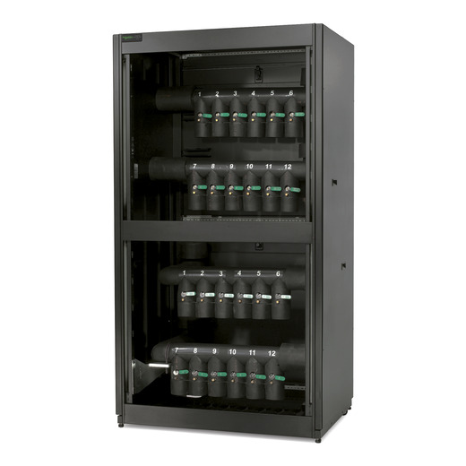 Cooling Distribution Unit 12 Circuit, Bottom/Top Mains, Top Distribution Piping