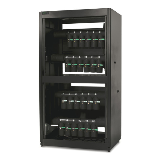 Cooling Distribution Unit 12 Circuit, Bottom/Top Mains, Top Distribution Piping