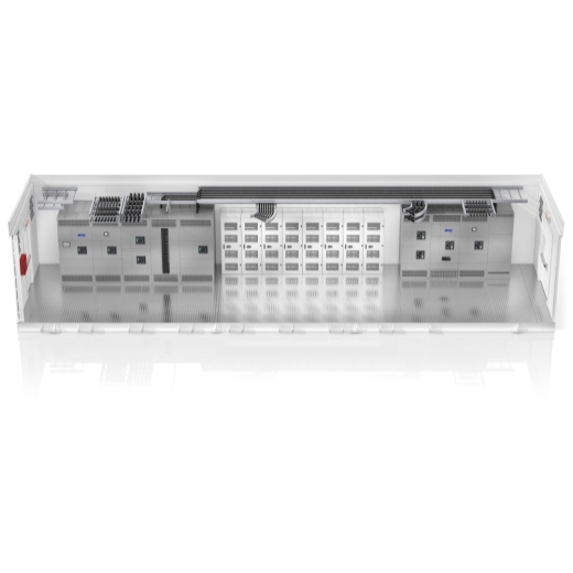 Prefabricated Data Center 2000kW Power Module with Galaxy VX