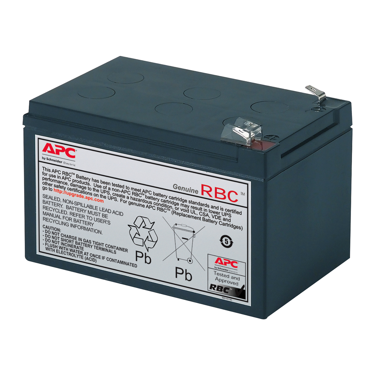 APC Replacement Battery Cartridge 4 with 2 Year Warranty