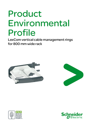ePEP - Network Connectivity Actassi Cable management horizontal ring for rack 800x800mm