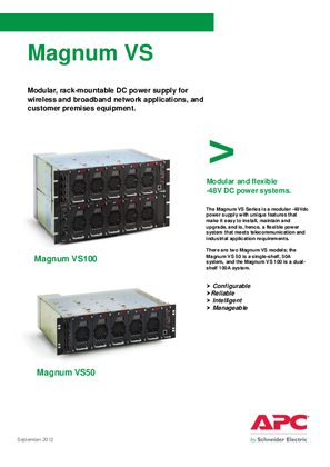 Modular DC Power Systems (-48Vdc)